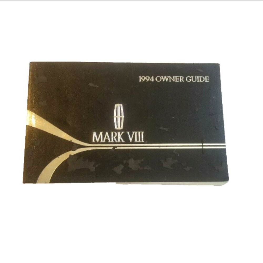 1994 Lincoln MARK‎ III Owners Manual